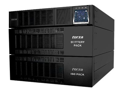 Forza Atlas FDC-110KMR-ISO - UPS (rack-mountable / external) - AC 110-300 V - 10000 Watt - 10000 VA - 9 Ah - RS-232, USB - 2U - black