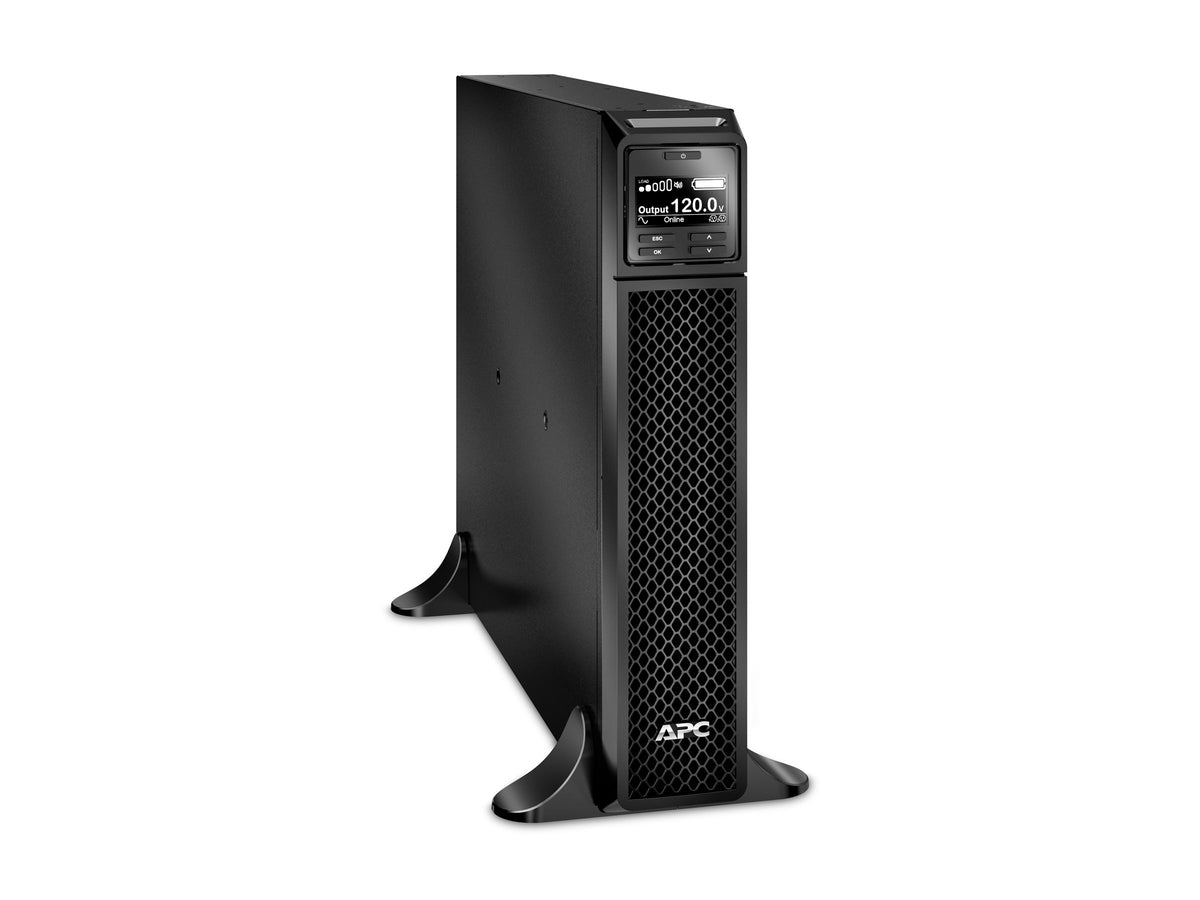 APC Smart-UPS SRT 1500VA - UPS (rack-mountable / external) - AC 120 V - 1.35 kW - 1500 VA - RS-232, USB - output connectors: 6 - PFC - 2U - black